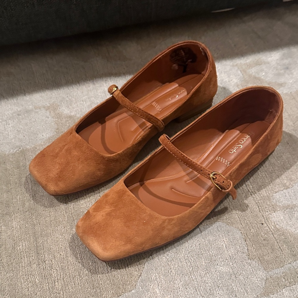 The Franco Sarto Tinsley Mary Jane Flats 7.5